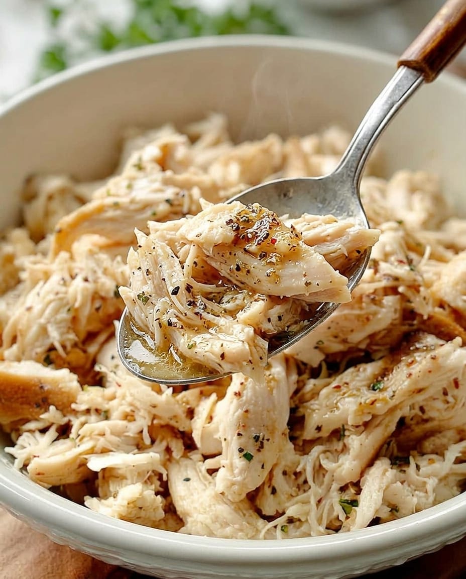 Finished Frozen Chicken in Crock Pot (Actually Works!)
