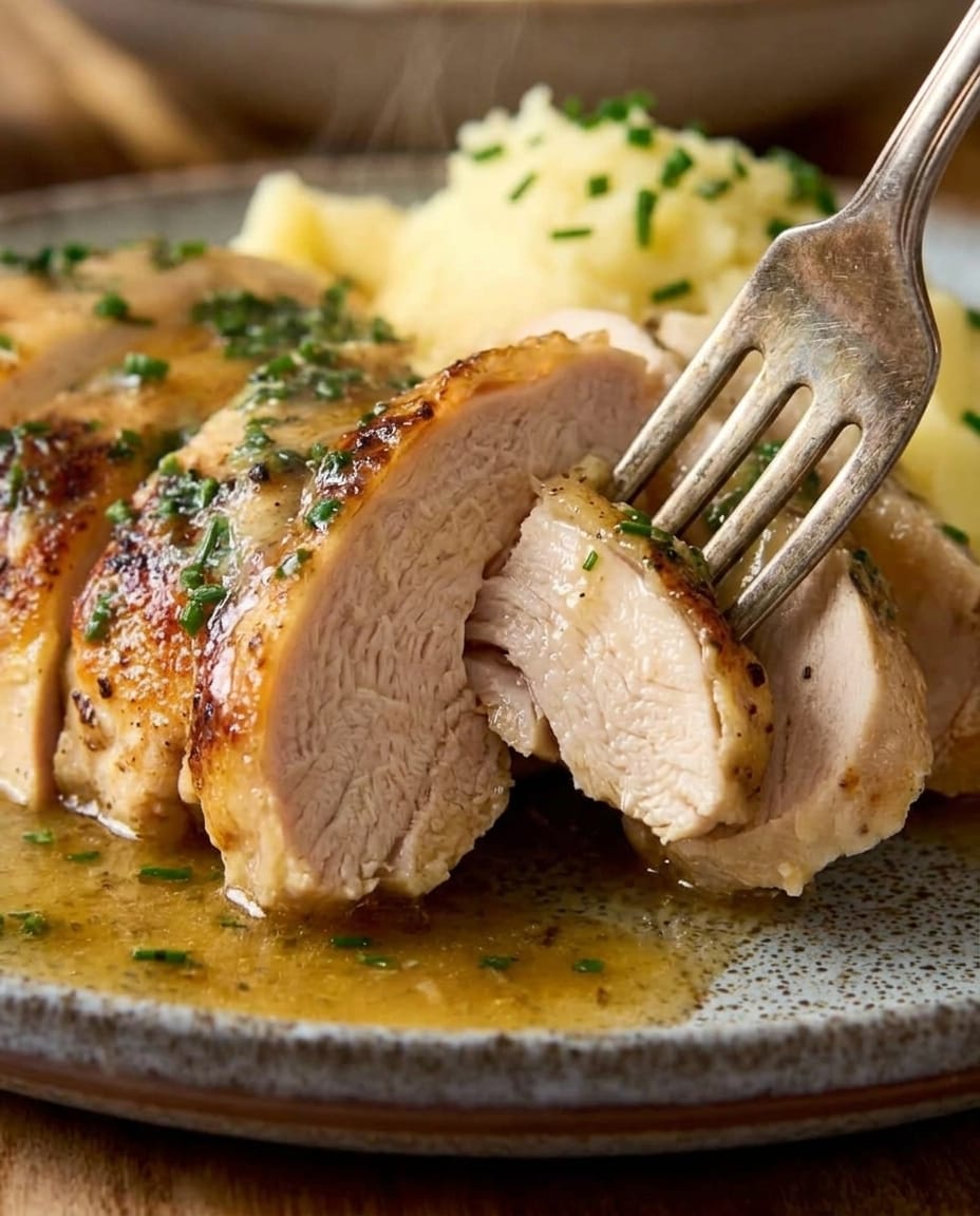 Finished Frozen Turkey Breast in Crock Pot Recipe