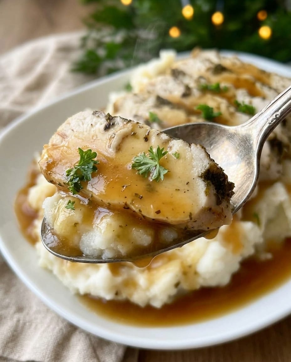 Finished Turkey Tenderloin Crock Pot Recipe