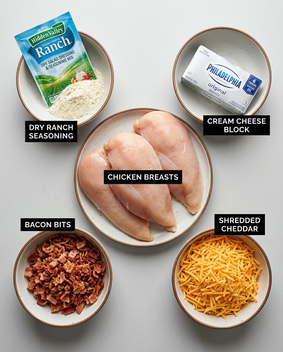 Ingredients for Crack Chicken Crock Pot That Actually Works