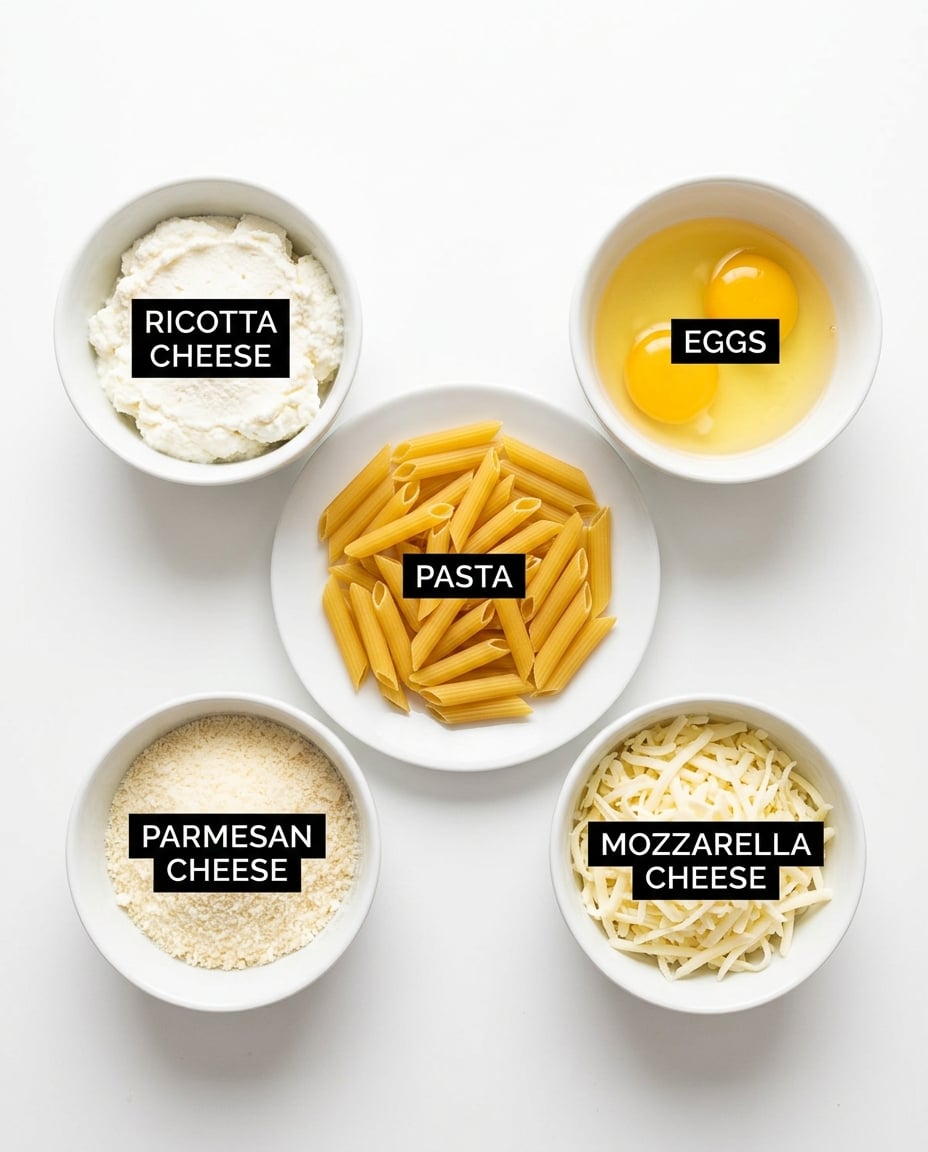 Crock Pot Baked Ziti That Actually Works ingredients