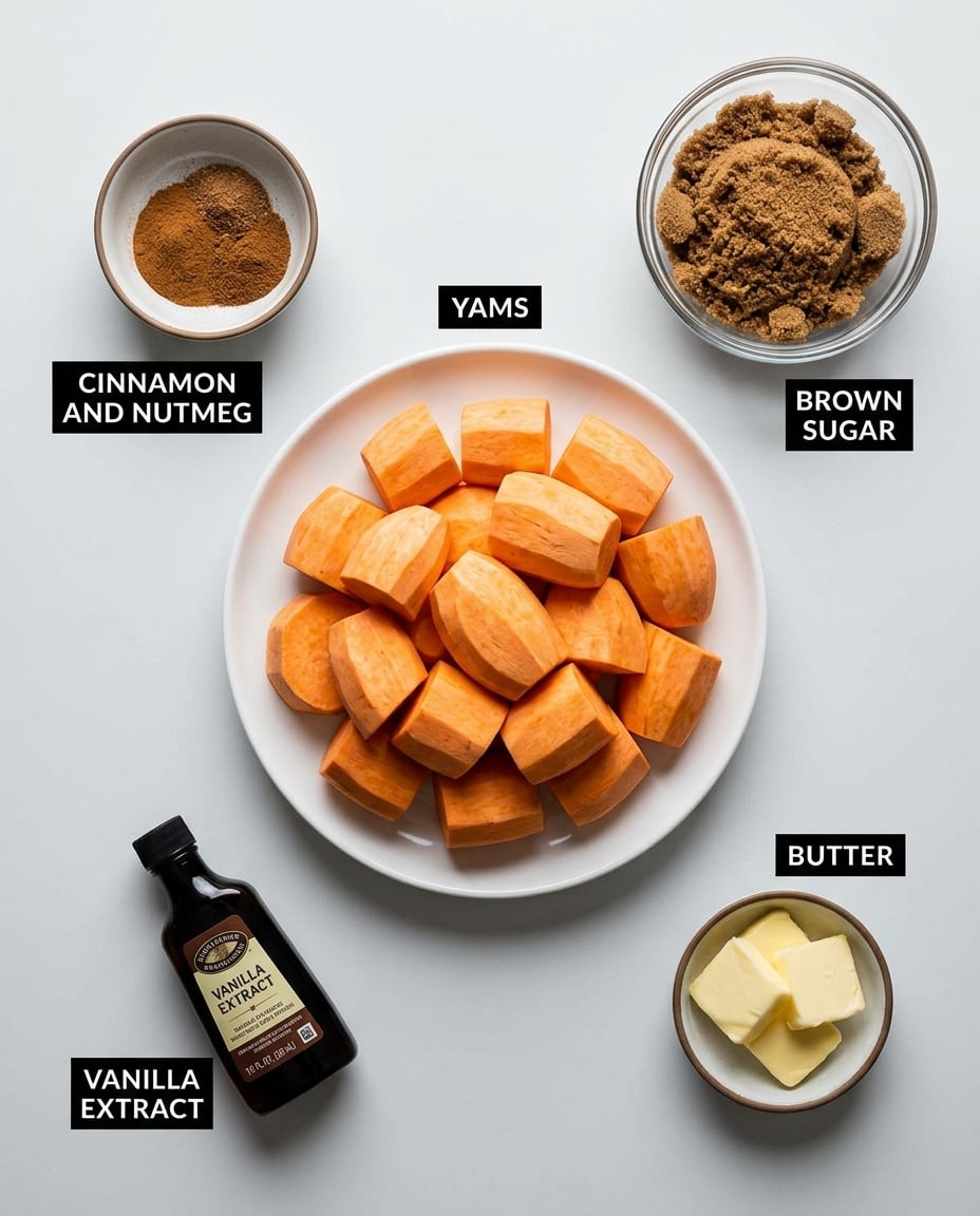 Crock Pot Candied Yams That Actually Work recipe ingredients