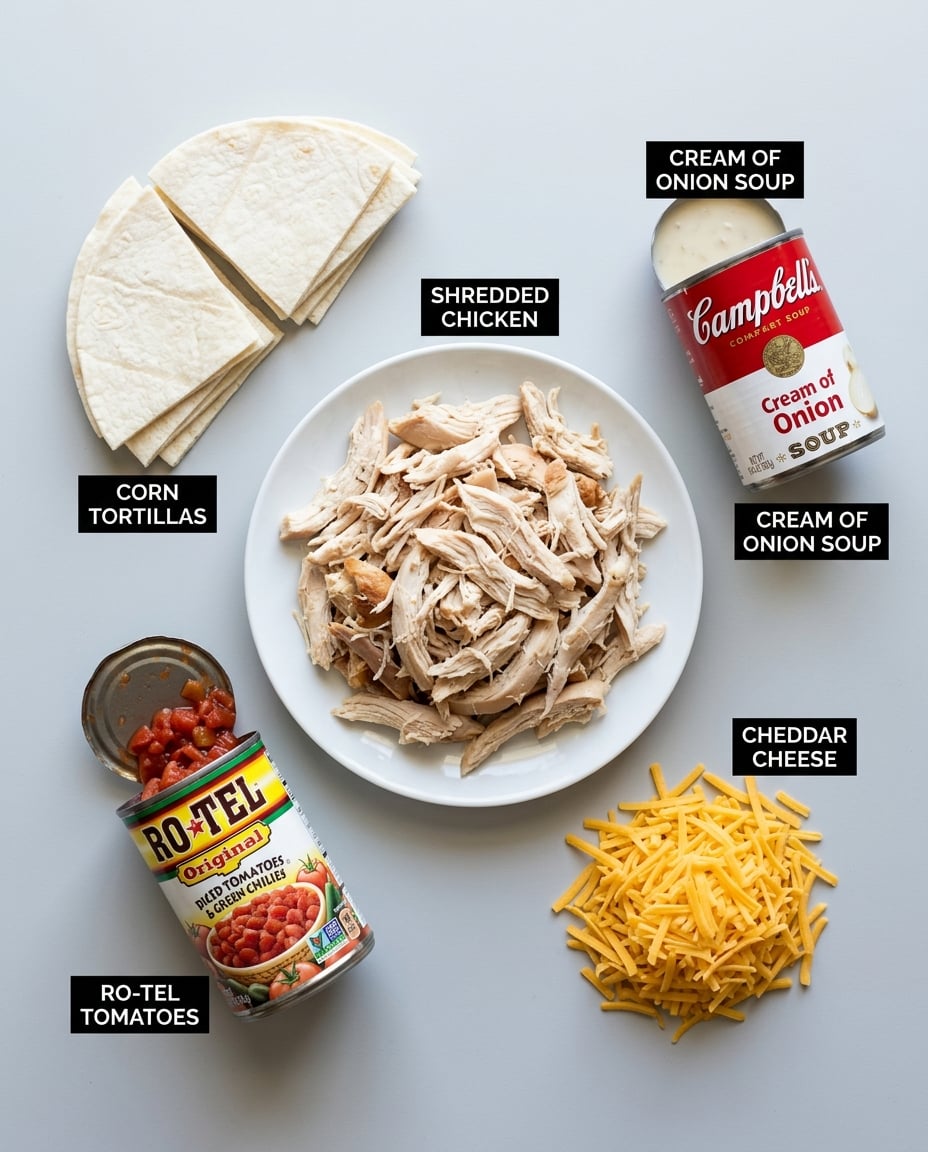 Ingredients for Crock Pot King Ranch Chicken That Actually Works